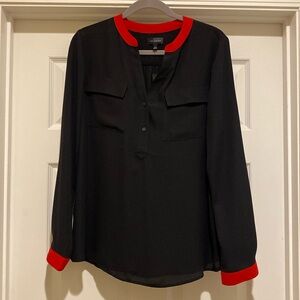 The Limited black and red large women’s blouse